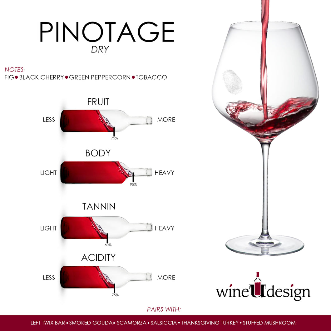 100% Pinotage - South African Grapes